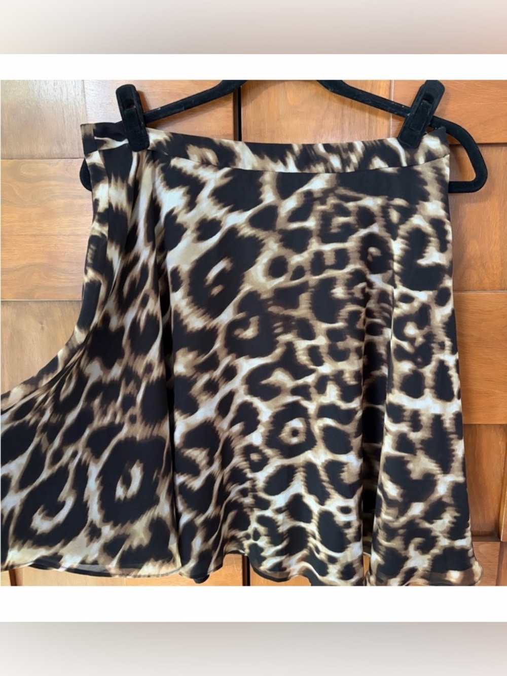 Calvin Klein mini skirt Leopard Print